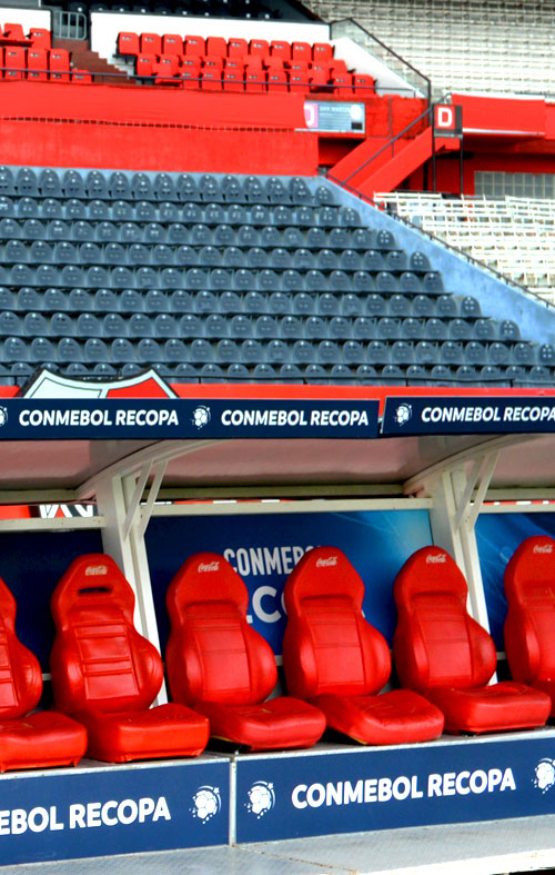 decoracion de la final conmebol recopa sudamericana principal