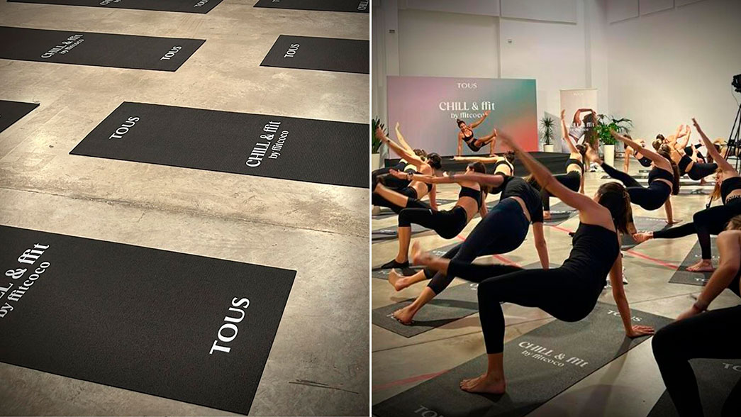 impresion de esterillas mat de yoga para TOUS Jewerly 5
