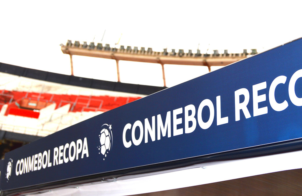 decoracion de la final conmebol recopa sudamericana 4