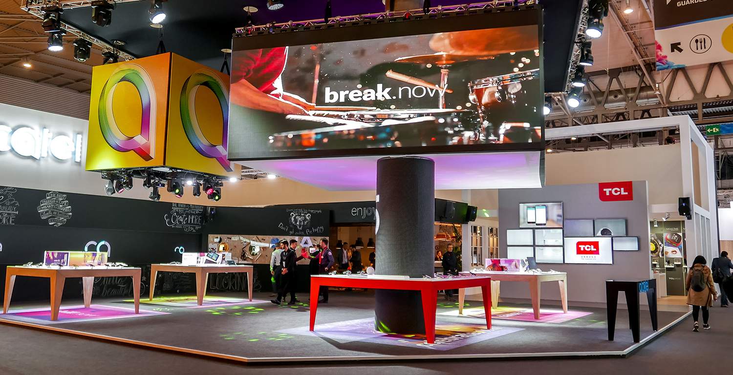 evento publicitario mobile world congress 5