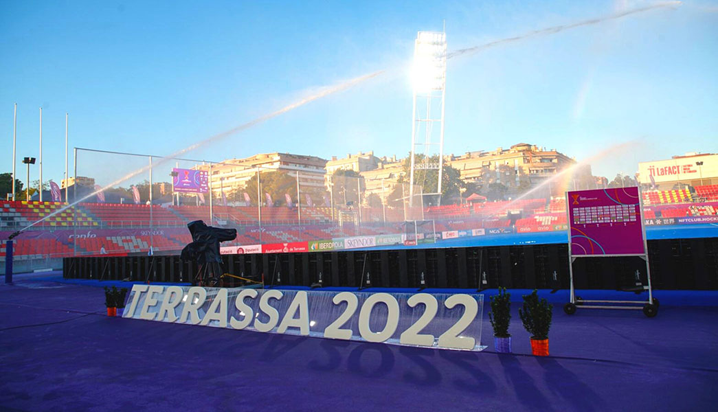 decoracion del munidial de hockey 2