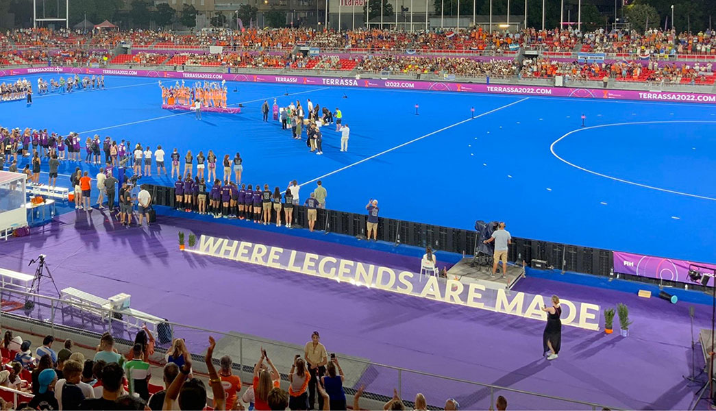 decoracion del munidial de hockey 3