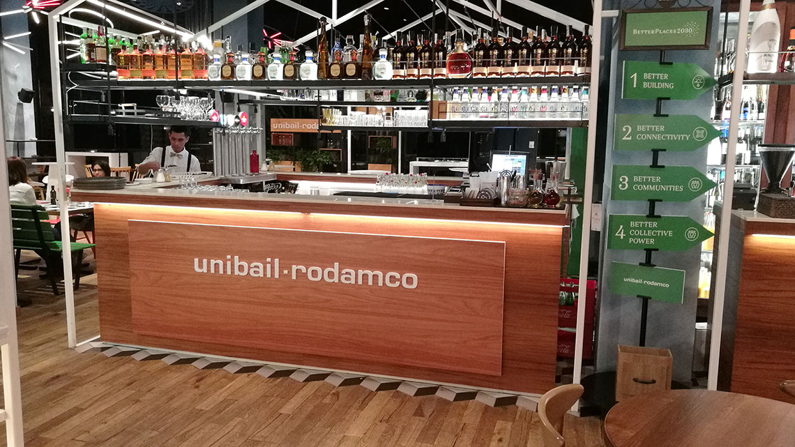 evento publicitario unibal rodamco 5