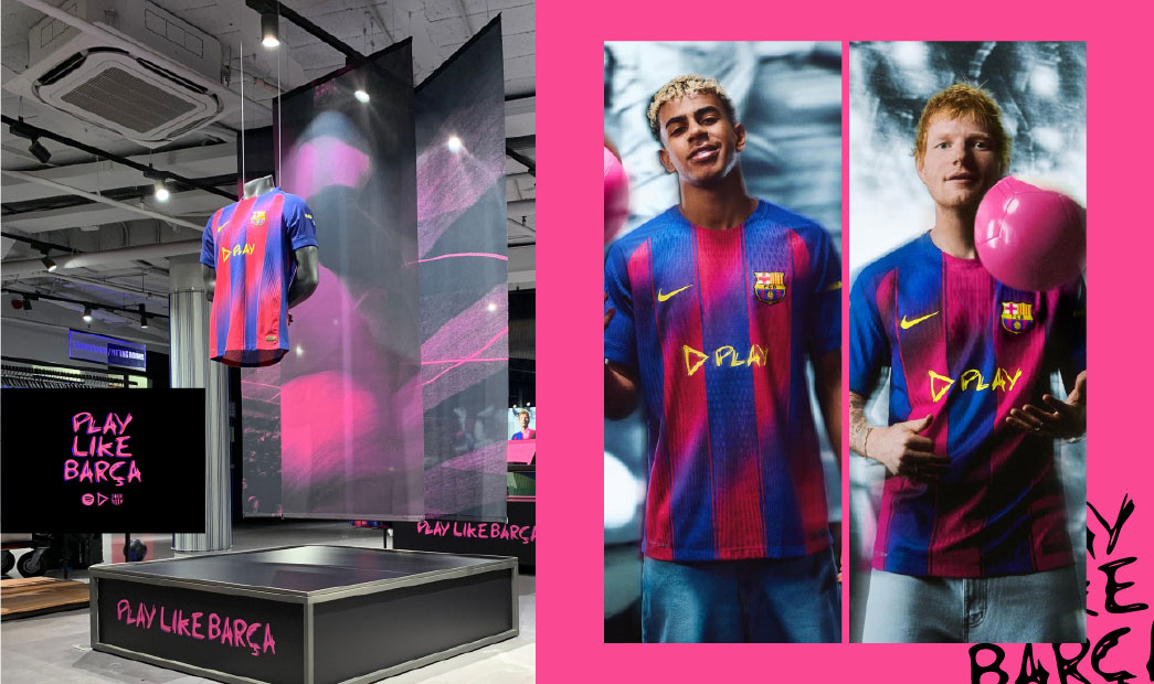 decoration of five key points: Camp Nou, La Roca, Canaletas, Passeig de Gràcia and Madrid 2