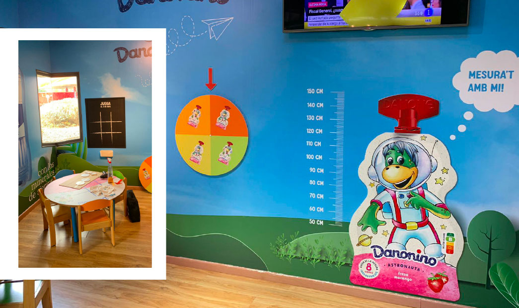 De benzinera de pas a univers Danone 2