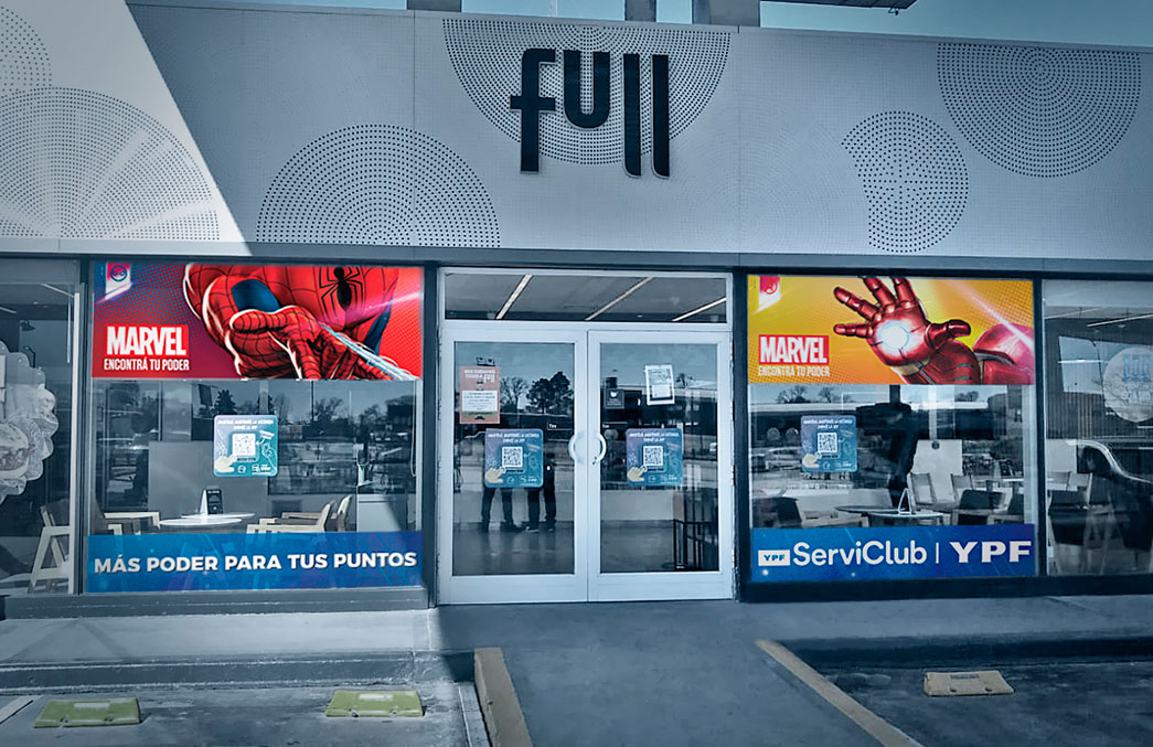 decoracion de estaciones de servicio YPF 5