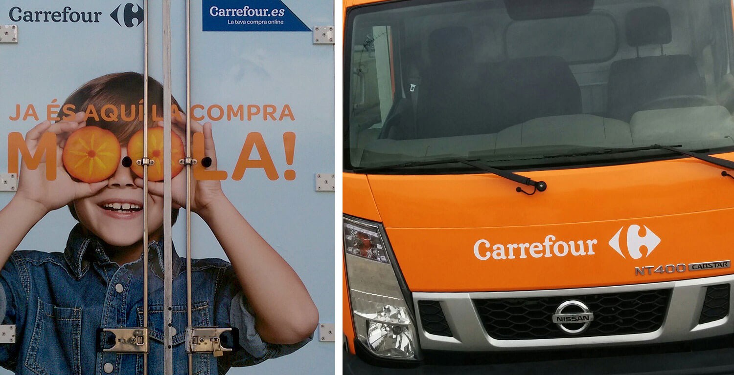 decoracion de vehiculos - carrefour 5