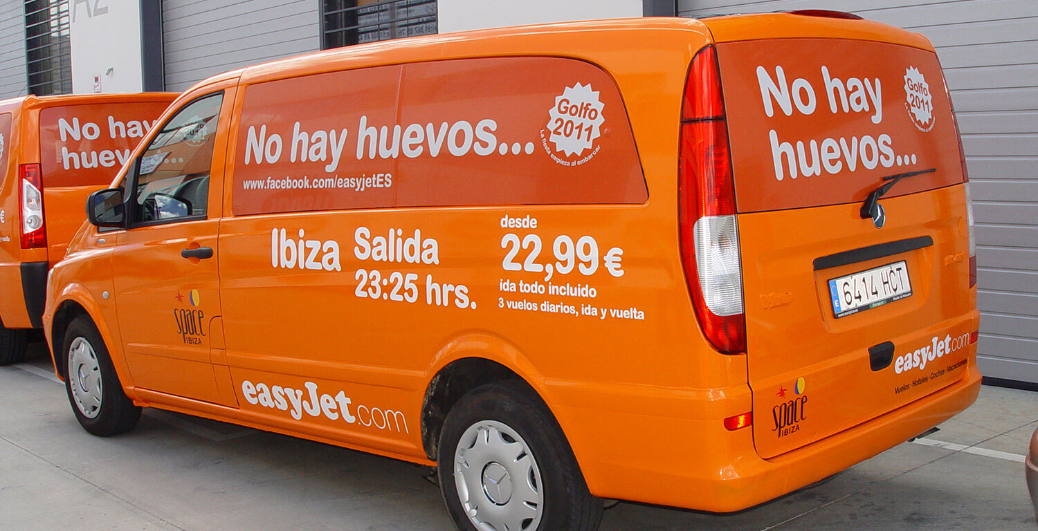 decoracion de vehiculos - esasy jet 2