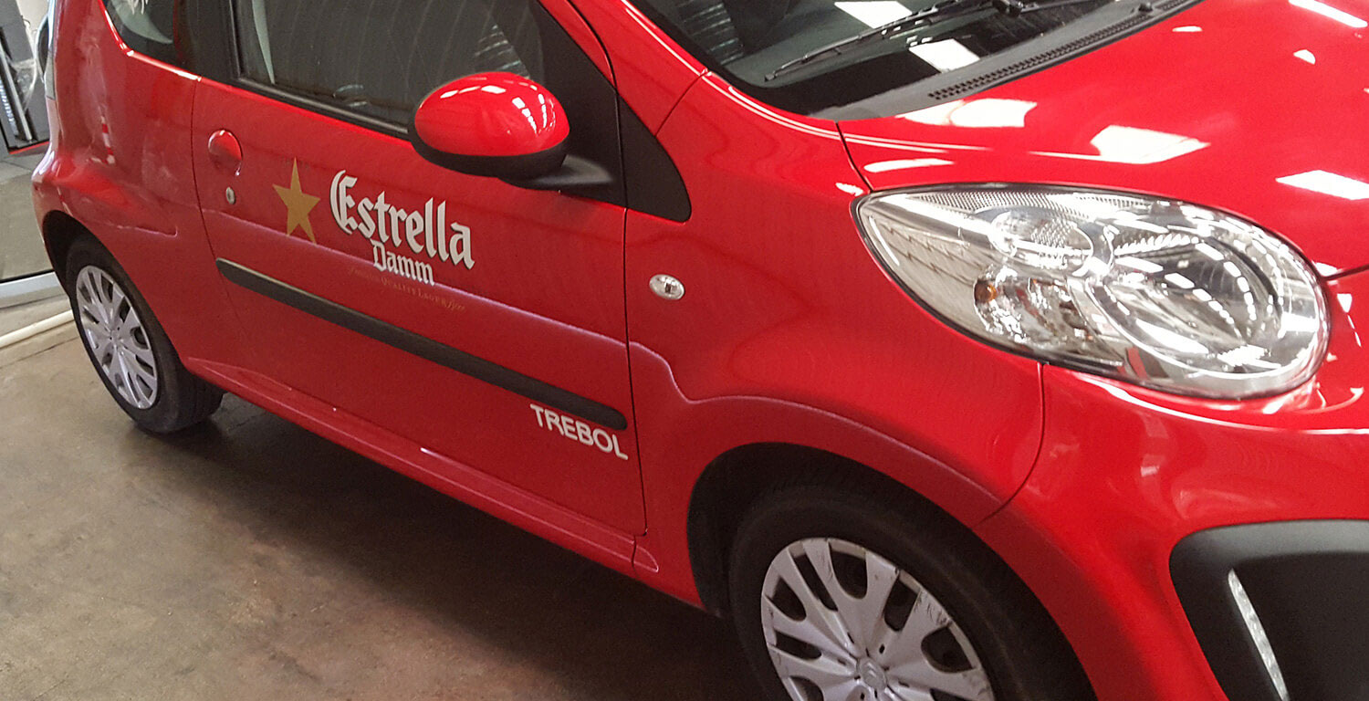 decoracion de vehiculos - estrella damm 4