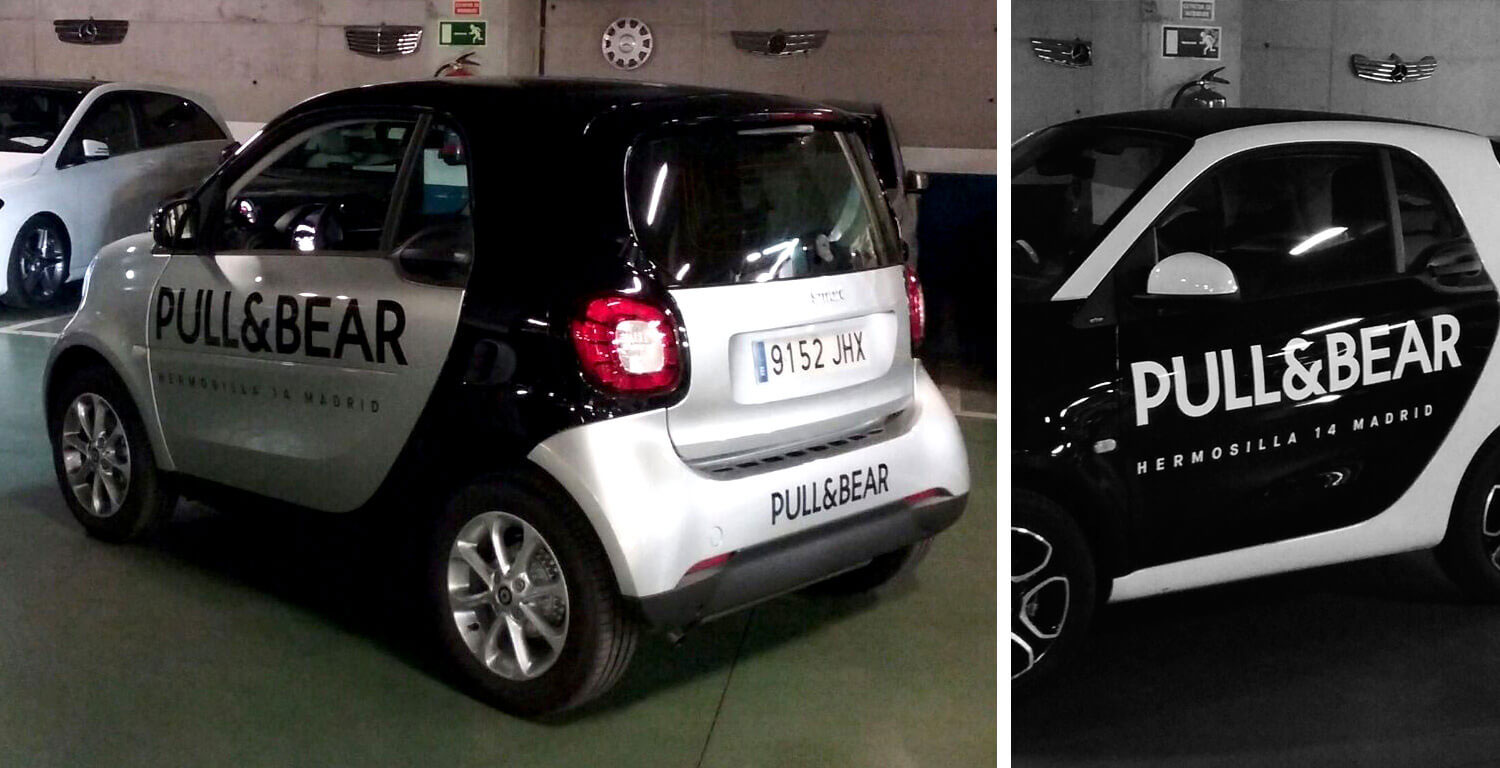 decoracion de vehiculos - pull & bear 3