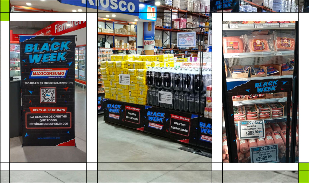 Black Week en Maxiconsumo: una promo que se ve desde la puerta hasta la góndola 2
