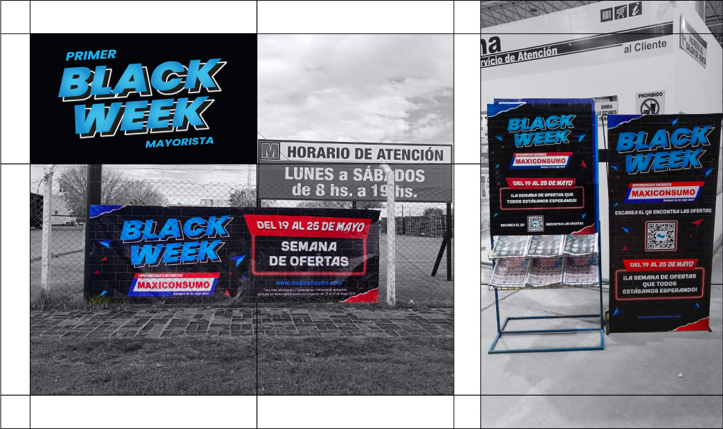 Black Week en Maxiconsumo: una promo que se ve desde la puerta hasta la góndola 3