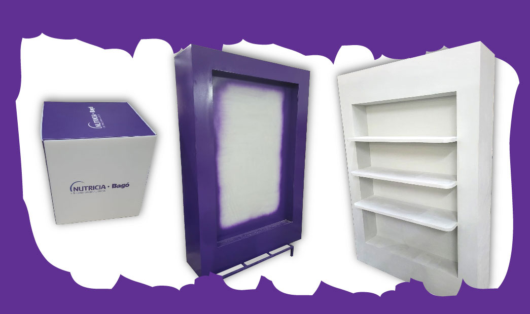 fabricacion de stand para nutri bago 3