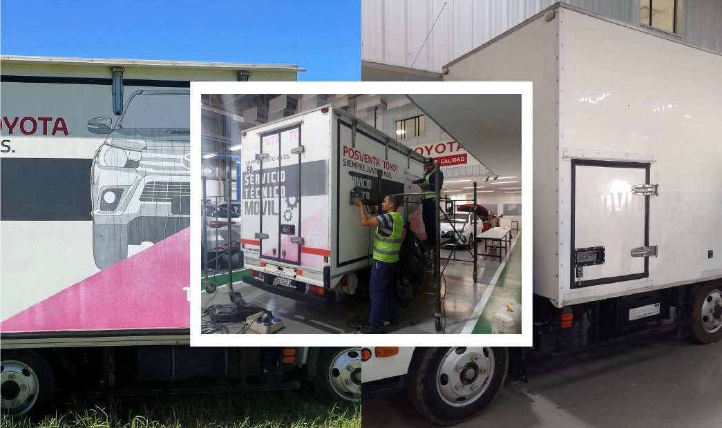 ploteo de camionetas para toyota 2