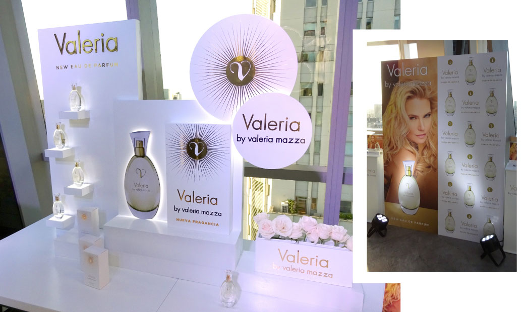 desarrollo de elementos para cannon puntana - lanzamiento nuevo perfume valeria mazza 3